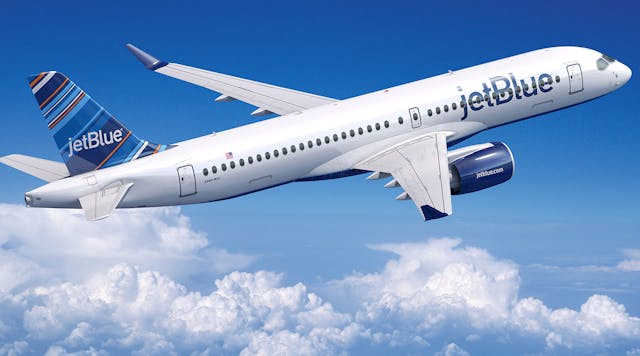 JetBlue Airways ordered 60 A220-300 aircraft, the larger model of the former Bombardier C-Series narrow-body platform. Airbus will produce the aircraft at a new U.S. assembly plant in Mobile, Ala.