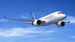 The Airbus A220-100 is a twin-engine, narrow-body aircraft for 108 to 133 passengers, one of two models produced by the CSeries Aircraft Limited Partnership (CSALP), of which Airbus is the majority (50.01%) stakeholder.