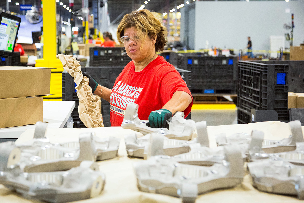 GM Burton Mich. parts center