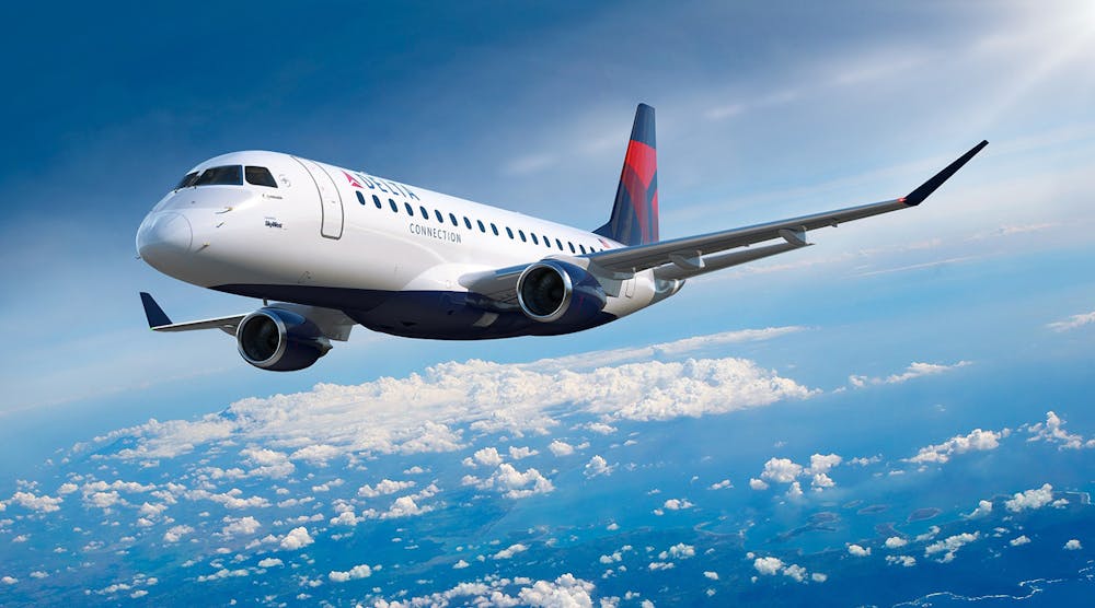 SkyWest Inc. will operate seven new E175s for Delta Air Lines.