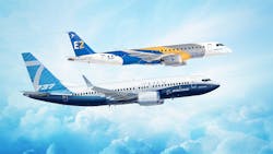 Boeing 737 MAX / Embraer Ejet E2 Boeing 737 MAX / Embraer Ejet E2