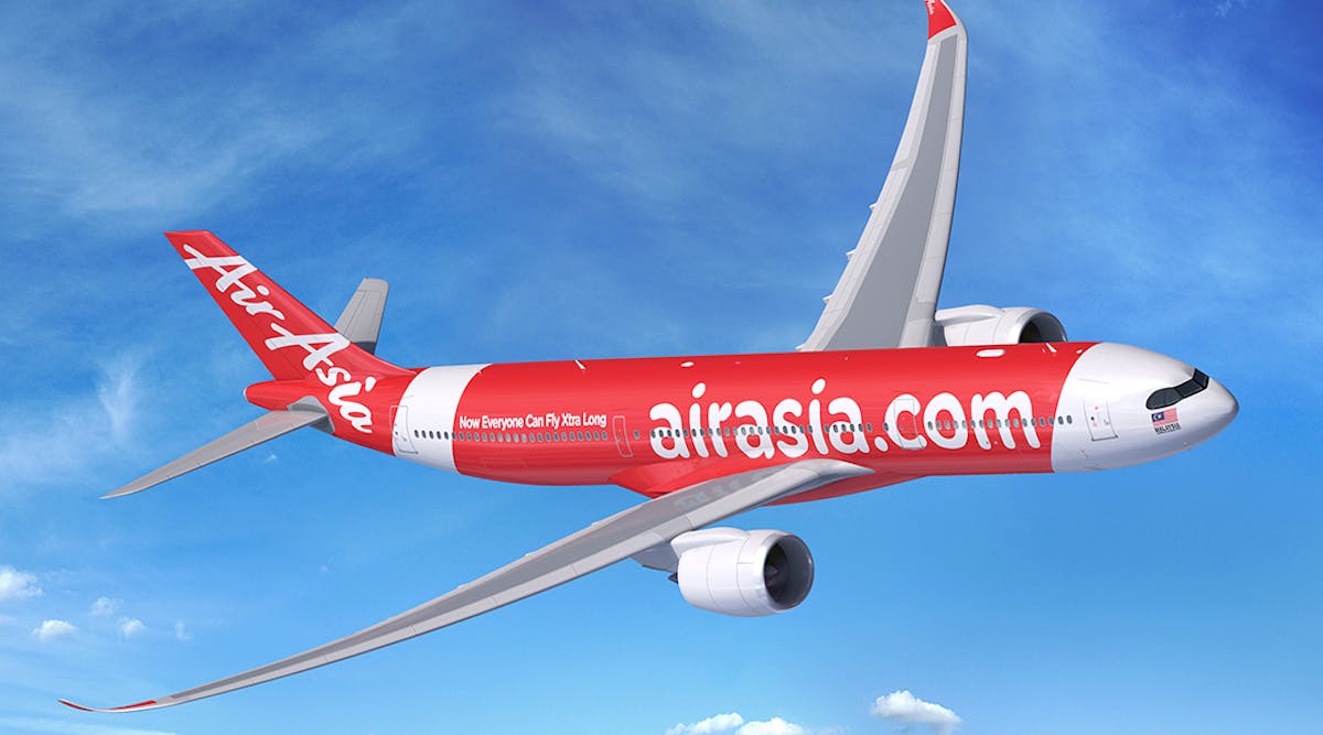 AirAisa currently operates 36 A330 wide-body aircraft, and has placed orders for 12 more.