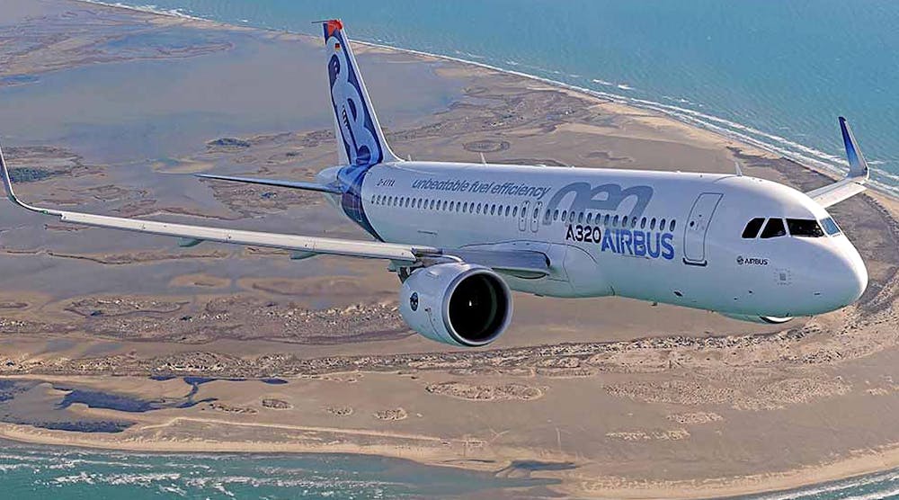 A320 narrow-body jets have been assembled at the Airbus Tianjin A320 Family Final Assembly Line since 2008.