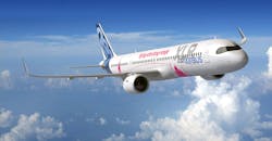 The A321XLR will be introduced in 2023, and will have a range of 8,704 km (5,808 miles.) The A321XLR will be introduced in 2023, and will have a range of 8,704 km (5,808 miles.)