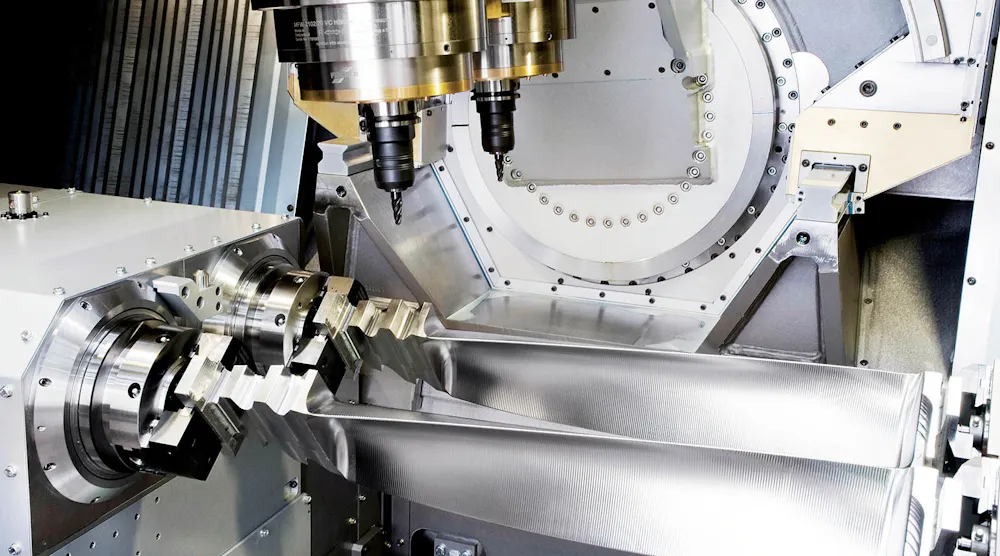 Machining Blade Roughing, Finishing Medium to Large Turbine Blades | GF Machining ...