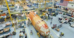 C-130 Super Hercules production line in Marietta, Ga. C-130 Super Hercules production line in Marietta, Ga.