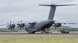 The A400M Atlas is a four-engine turboprop military transport aircraft.