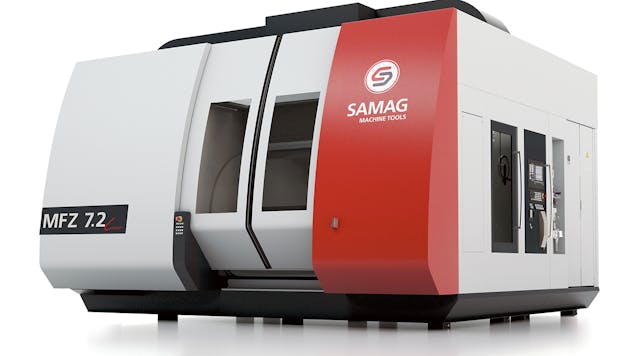 SAMAG, in Saalfeld, Germany, with offices and service centers worldwide, engineers and builds a variety of multi-spindle machines under the MFZ Series brand, for high-volume cubic workpieces.