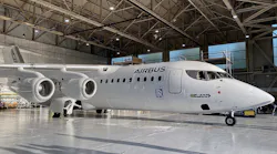 The E-Fan X hybrid-electric aircraft involves a turbofan engine running on jet fuel, powering a generator that fuels an electric engine -- and stores surplus energy in a series of batteries that provide reserve power for take-offs and landings.