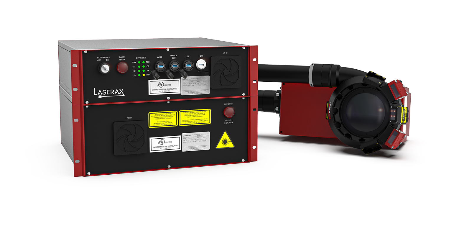 The Laserax LXQ fiber-laser market system