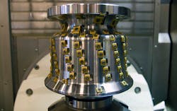 After reviewing several five-axis machines, Simmons determined that the G550T five-axis universal mill-turn center best suited its specific needs. After reviewing several five-axis machines, Simmons determined that the G550T five-axis universal mill-turn center best suited its specific needs.