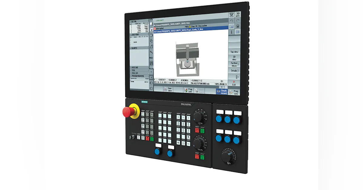Operator Touch Panels Are ‘Next Level’ in CNC User Interfaces | Siemens ...