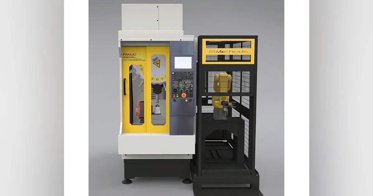 Cell Operations Machine Next-Generation Automated Work Cell | Methods Machine Tools | American ...