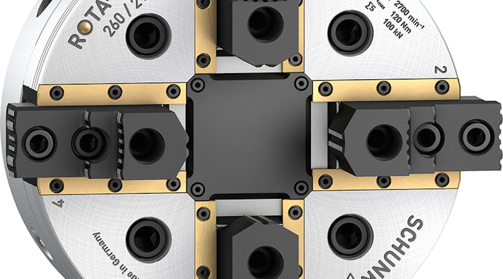 Chuck Jaw Maximizes Flexibility for Mill/Turn Machining Schunk