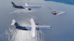In September 2020 Airbus unveiled the three zero-emission concept aircraft known as ZEROe. These concepts include turbofan, turboprop, and blended-wing body configurations that are powered by hydrogen propulsion. All ZEROe concepts are hydrogen-hybrid aircraft.