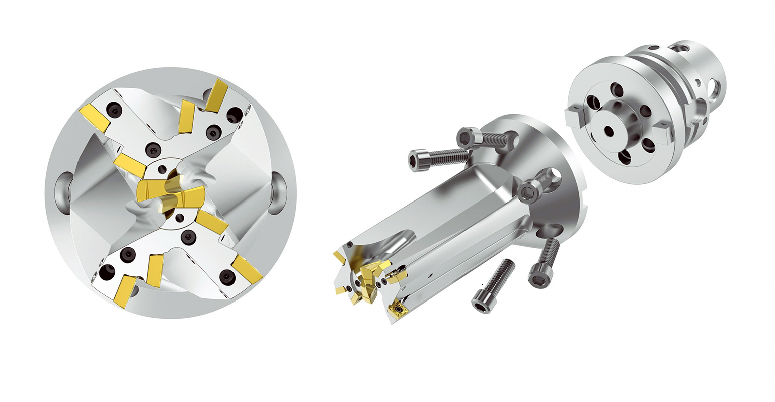 The unique design of the FBX flat-bottom drill directs cutting forces into the machine spindle, minimizing deflection while increasing tool life and metal removal rates.