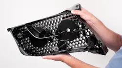 Toyota Gazoo Racing manufactured this automotive grill CNC fixture using 3D Systems’ new Accura AMX Rigid Black – achieving a production part with smooth sidewalls and superior isotropic strength.
