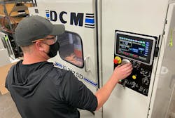 Improvements in flexible processing allow operators to enter virtually any requirement into a DCM Tech touch screen with programmable Human Machine Interface (HMI) controls.