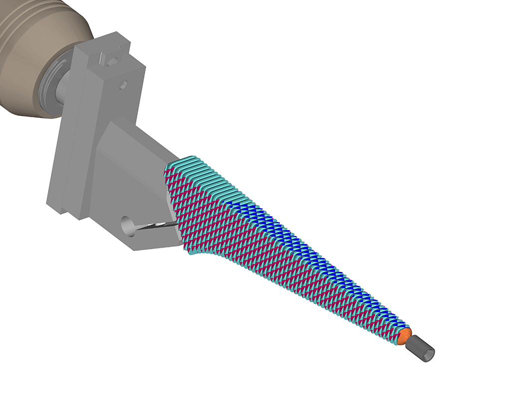 Star Cutter and ESPRIT have established a partnership to aid in the manufacture of complex medical parts, such as this hip rasp.