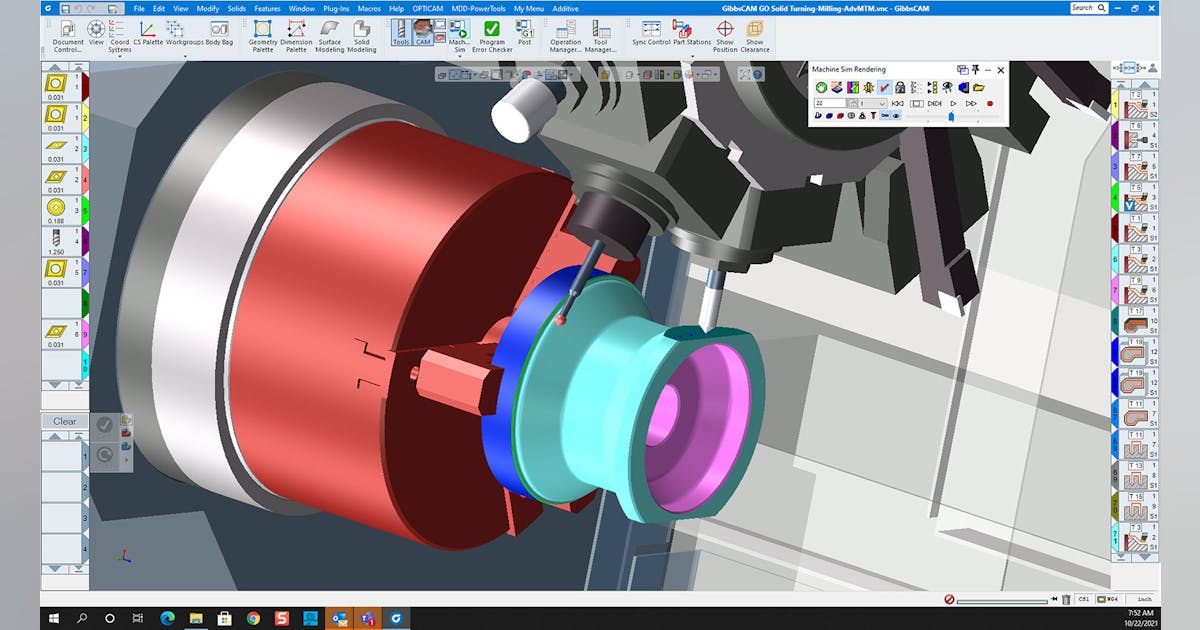 GibbsCAM v.2022 Focus on Product Quality and Core Strength | CAMBRIO ...