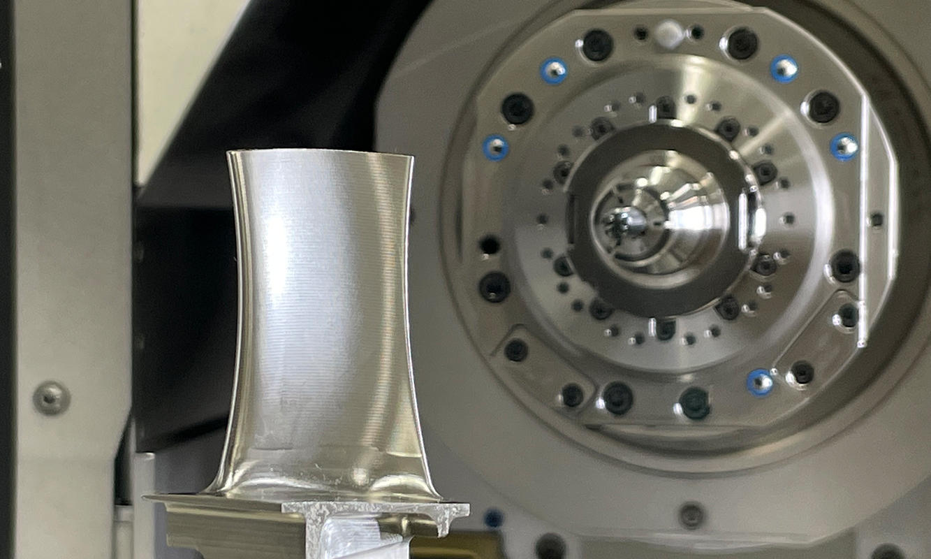 Complex aerospace machining at SixDigma, Mason, Ohio.