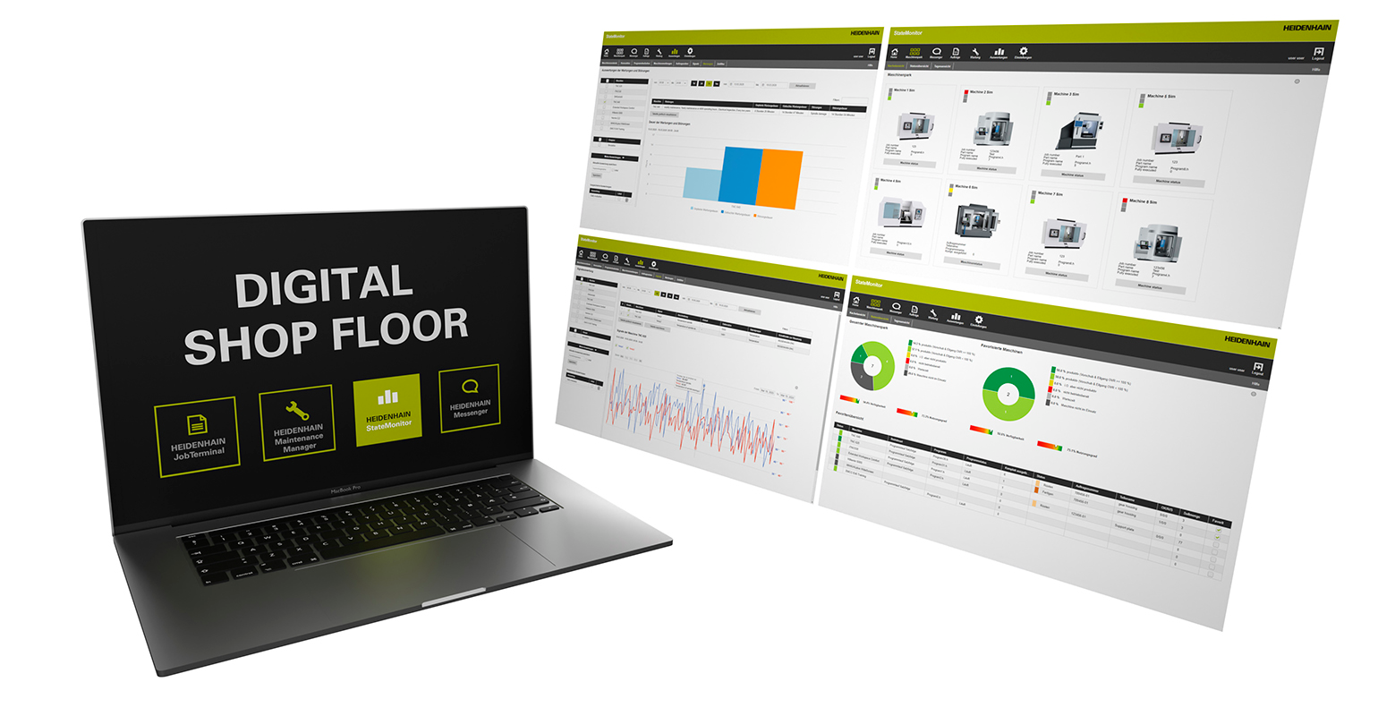 HEIDENHAIN introduced version 1.4.0 of its StateMonitor software platform