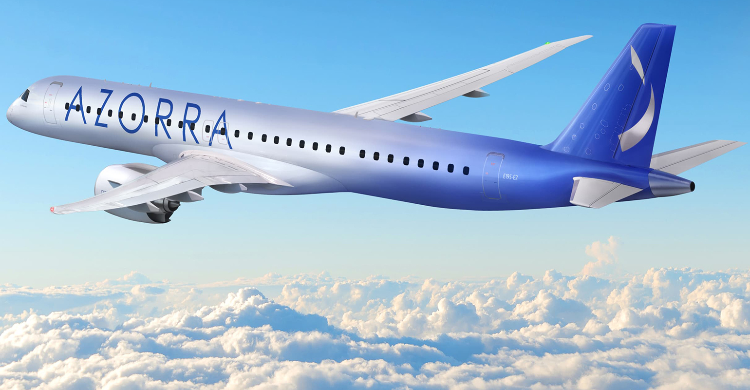 Azorra will buy 20 Embraer E190-E2 or E195-E2 regional aircraft and took options for 30 more &ndash; a deal valued at $3.9 billion at list prices.