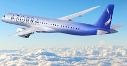Azorra will buy 20 Embraer E190-E2 or E195-E2 regional aircraft and took options for 30 more – a deal valued at $3.9 billion at list prices. Azorra will buy 20 Embraer E190-E2 or E195-E2 regional aircraft and took options for 30 more – a deal valued at $3.9 billion at list prices.