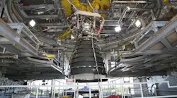 Aerojet Rocketdyne’s RS-25 liquid-fuel cryogenic rocket engine -- used on NASA's Space Shuttle and its successor, the Space Launch System.