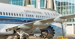 China Southern Airlines Boeing 737 MAX jet