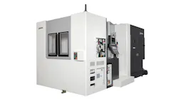 Okuma America MA-600HIII horizontal machining center.