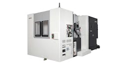 Okuma America MA-600HIII horizontal machining center. Okuma America MA-600HIII horizontal machining center.