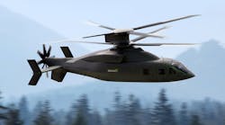 The Sikorsky/Boeing DEFIANT X&circledR; helicopter proposed for the U.S. Army&rsquo;s Future Long-Range Assault Aircraft (FLRAA) competition.