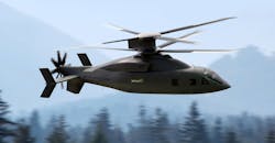 The Sikorsky/Boeing DEFIANT X® helicopter proposed for the U.S. Army’s Future Long-Range Assault Aircraft (FLRAA) competition. The Sikorsky/Boeing DEFIANT X® helicopter proposed for the U.S. Army’s Future Long-Range Assault Aircraft (FLRAA) competition.