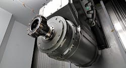 JTEKT Toyoda Americas five-axis machine spindle. JTEKT Toyoda Americas five-axis machine spindle.