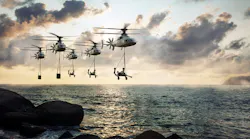 The Sikorsky/Boeing DEFIANT X® helicopter proposed for the U.S. Army’s Future Long-Range Assault Aircraft (FLRAA) competition.
