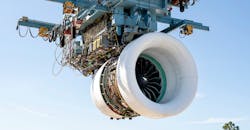 Pratt & Whitney successfully tested the GTF Advantage engine configuration with 100 percent sustainable aviation fuel (SAF). Pratt & Whitney successfully tested the GTF Advantage engine configuration with 100 percent sustainable aviation fuel (SAF).