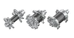 First-generation design (9.5 kg) on the left, and latest tool design variants (less than 8 kg) on the right for hassle-free tool changing. First-generation design (9.5 kg) on the left, and latest tool design variants (less than 8 kg) on the right for hassle-free tool changing.