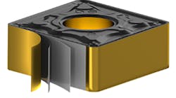 The Dragonskin coating extends the working life for CERATIZIT’s recently released ISO-P steel turning inserts by as much as 20 percent, compared to the preceding designs. The Dragonskin coating extends the working life for CERATIZIT’s recently released ISO-P steel turning inserts by as much as 20 percent, compared to the preceding designs.