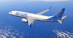 Boeing 737 MAX in ALC livery. Boeing 737 MAX in ALC livery.