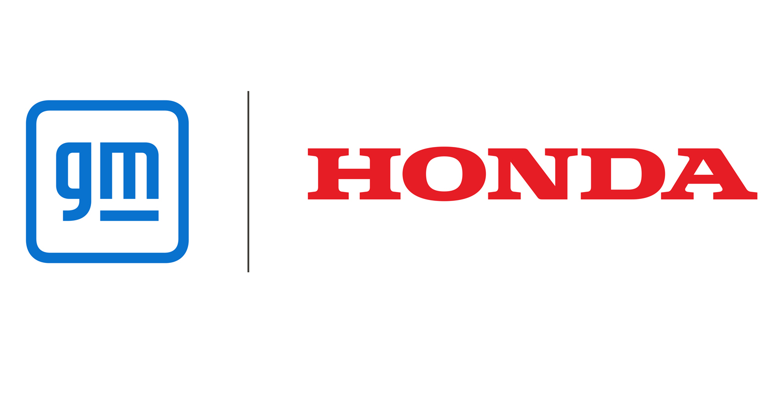 GM and Honda logos.