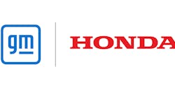 GM and Honda logos.