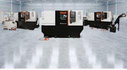 Mazak Corp. QT-Ez Series of CNC turning centers.