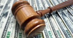 Financial dispute clip graphic. Financial dispute clip graphic.