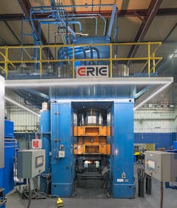 The 3,000-ton press features hydraulic press design, controls, and automation that help optimize component quality, production, and price. The 3,000-ton press features hydraulic press design, controls, and automation that help optimize component quality, production, and price.