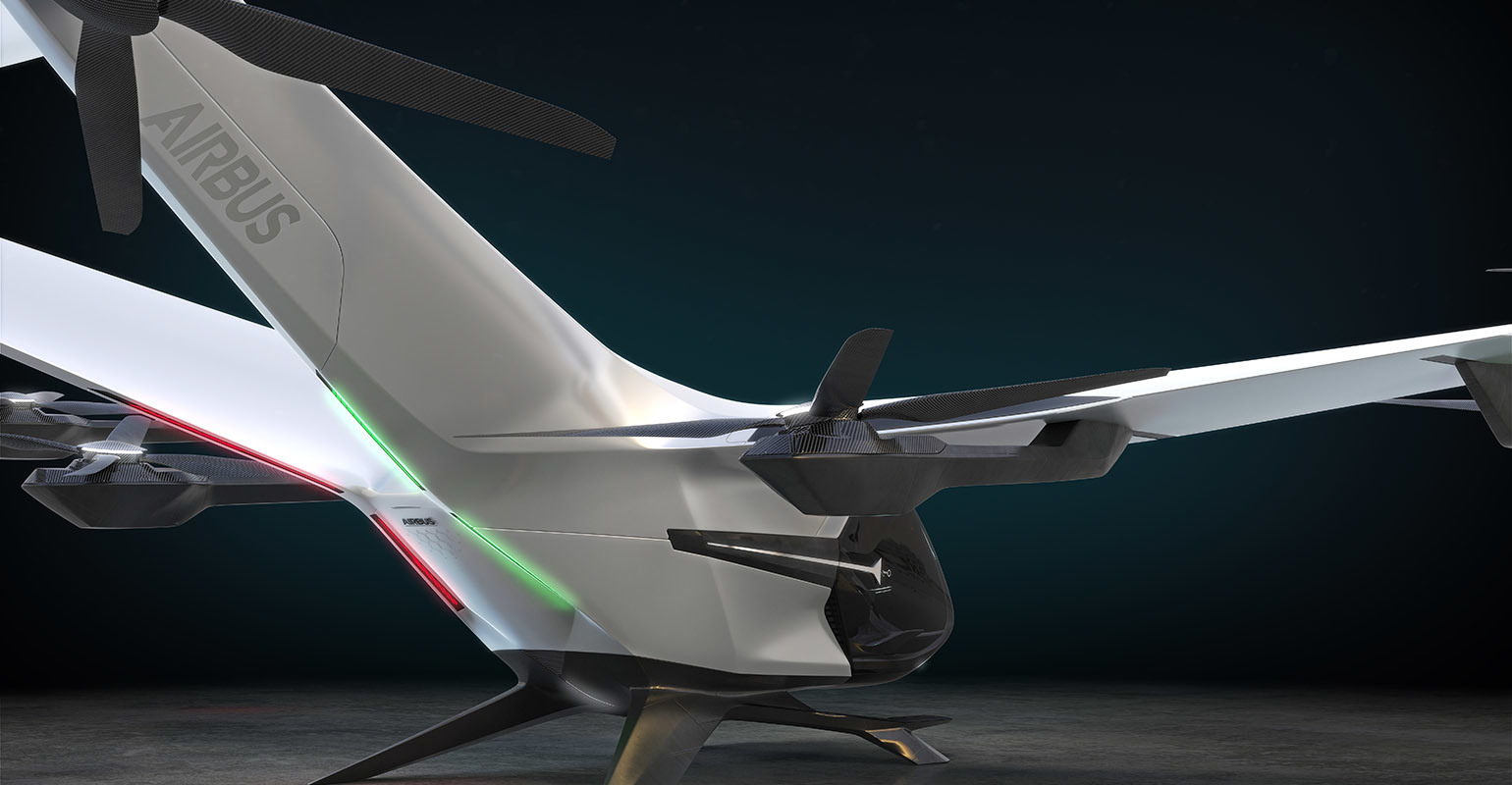 Electric Motor Supplier Picked For EVTOL Concept | Airbus | American ...