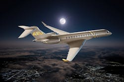 Bombardier Global 8000 long-range business jet. Bombardier Global 8000 long-range business jet.