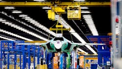 F-35 assembly at Lockheed, Ft. Worth, Tex. F-35 assembly at Lockheed, Ft. Worth, Tex.