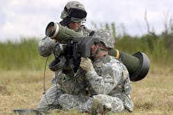 The medium-range Javelin has been in full-rate production since 1994. The medium-range Javelin has been in full-rate production since 1994.