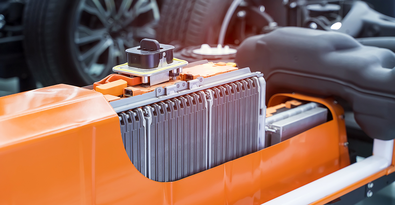 Electric car lithium battery pack and power.